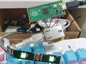 Raspberry Pi Pico IoT Demo - W5500 Ethernet + NeoPixel LED