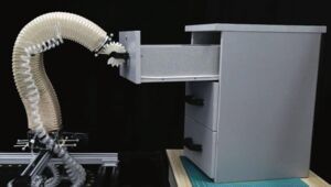 Elephant-trunk-shaped Robotic Arm Performs Daily Interactions like Human