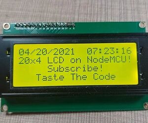 Connect LCDs With NodeMCU and Arduino