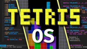 I made an entire OS that only runs Tetris