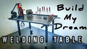 Welding Table Build with Clamps, Fixture and some other Ideas