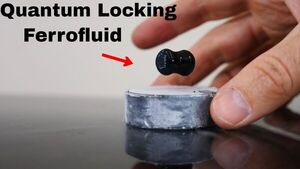 Mind-Bending Effect of Ferrofluid on a Superconductor