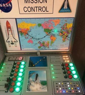 A Shuttle Mission Control Mock-Up for Kids