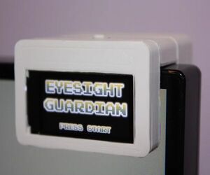 Eyesight Guardian - Protect Your Eyes With Arduino