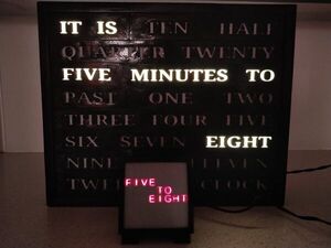Tiny Word Clock