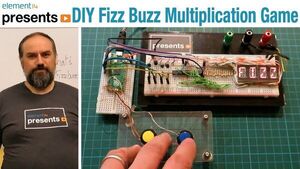DIY #RaspberryPi Pico Fizz Buzz Multiplication Game