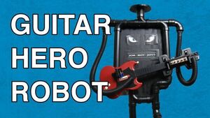 I made a Guitar Hero robot (and it SHREDS)