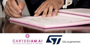 STMicroelectronics acquires Edge AI software specialist Cartesiam