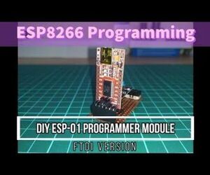 DIY ESP-01 WIFI Module Programming Adapter