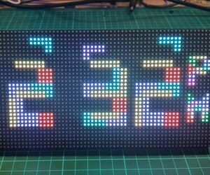 Arduino WiFi Tetris Clock