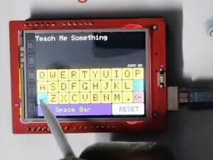 Laptop Keyboard Typing model TFT LCD Project