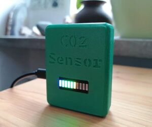 Simple LED Bar Graph CO2 Sensor