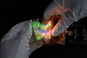 Royole introduces world’s first micro-LED based stretchable display technology compatible with industrial manufacturing processes