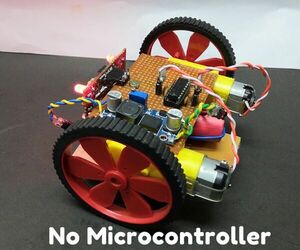 IR Based Line Following Robot From Scratch (No Microcontroller)