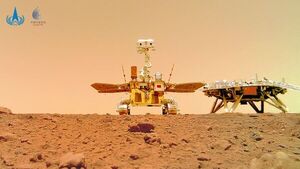 China unveils images of Mars taken by Zhurong rover, marking success of first Mars exploration mission