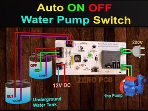 Automatic Water Level Controller for Pump using 555 Timer IC