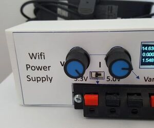 Digital Controlled Bench Power Supply