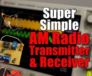 Simple AM Radio Transmitter & Receiver