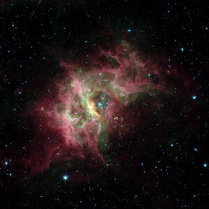 First Clear View of a Boiling Cauldron Where Stars are Born