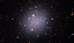 Going the distance to confirm a galaxy with almost no dark matter
