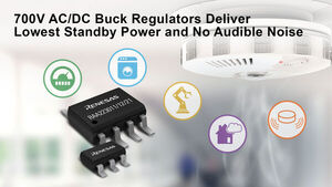 New Family of 700V Buck Regulators From Renesas Offers Unmatched Feature Set for Home Appliances, Smart Homes, Sensing Systems, Power Meters and Industrial Controls