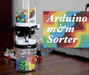 Arduino M&M Color Sorter