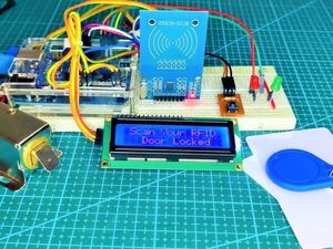 RFID Based Door Lock System Using Arduino Uno