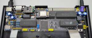 ZX Spectrum CPLD-based clone for rubber case