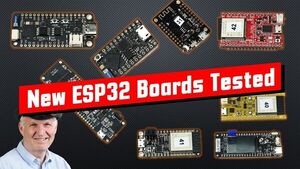 Test of Battery operated ESP32 Boards (Olimex, TinyPICO, EzSBC, TTGO)