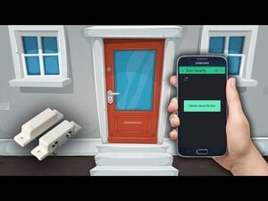 IoT based Door Security Alarm Project with Blynk
