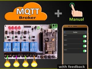 MQTT ESP8266 Home Automation Project 2021
