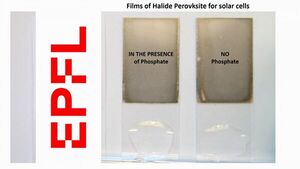 Removing the lead hazard from perovskite solar cells