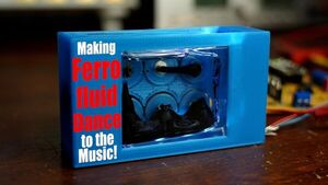 Making Ferrofluid Dance to the Music!