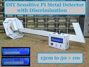 DIY Sensitive Arduino IB Metal Detector with Discrimination