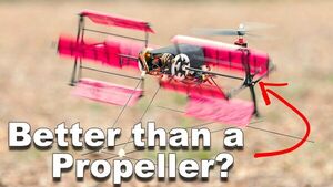 Cycloidal Rotor Drone: The Cyclocopter