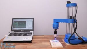 Laser Engraving With DIY Arduino Scara Robot