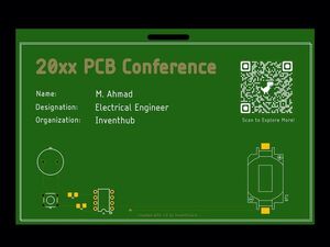 Programmable PCB Conference Card