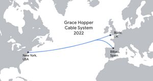 Our Grace Hopper subsea cable has landed in the UK
