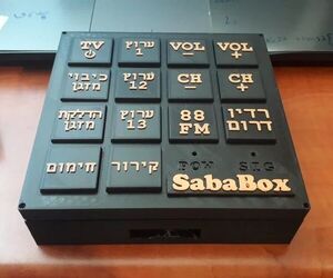 Sababox - Elderly Friendly Remote Control