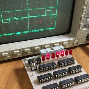 Homemade Successive Approximation Register ADC