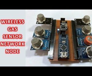 Wireless Gas Sensor Network Node