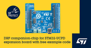 STMicroelectronics’ Port-Protection IC for STM32 MCUs Tailored to USB-C Dual-Role Power