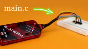 How to get source code on a PIC microcontroller