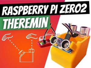 Raspberry Pi Theremin Midi Project