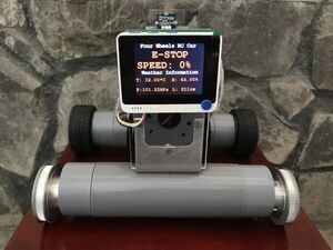 The Local Weather Station on a Four-Wheels Bluetooth Controlled Car
