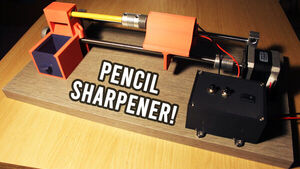 Automatic pencil sharpener
