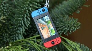 I made a TINY Nintendo Switch Christmas Ornament!