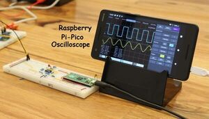 Raspberry Pi Pico 200Khz Digital Oscilloscope