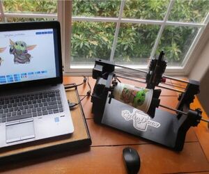 CylinDraw! a Cup-Specific Plotter & Engraver