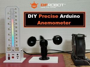 DIY Precise Arduino Anemometer with Linear Scale - DFRobot